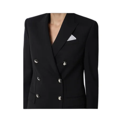 Double-Breasted Tailored Blazer