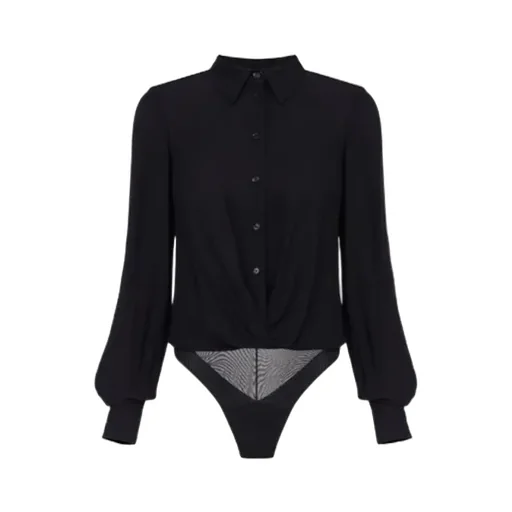 Slim Fit Georgette Bodysuit