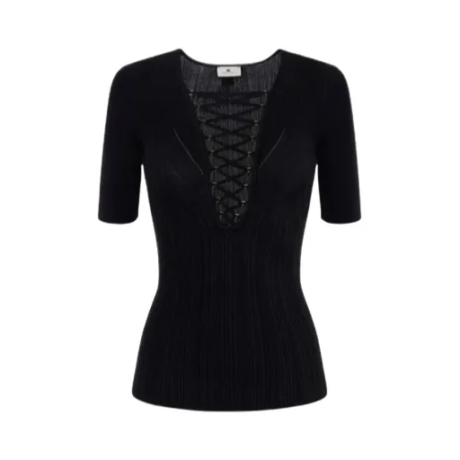 V-Neck Short Sleeve Top