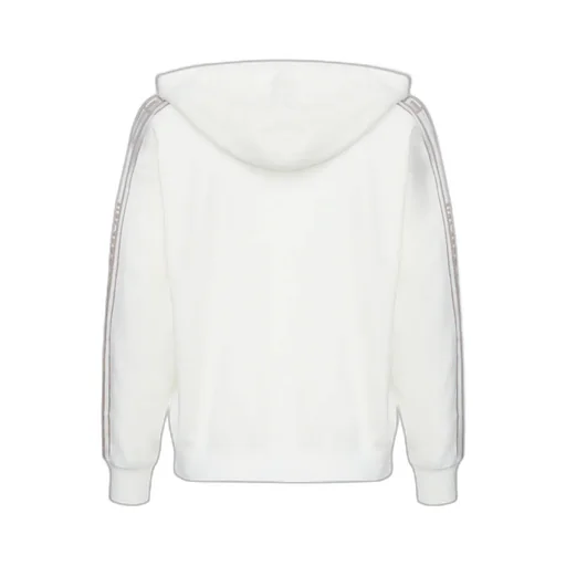 Logo-Detail Hooded Jumper