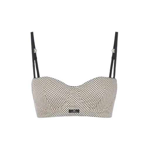 Polka Dot Print Bra