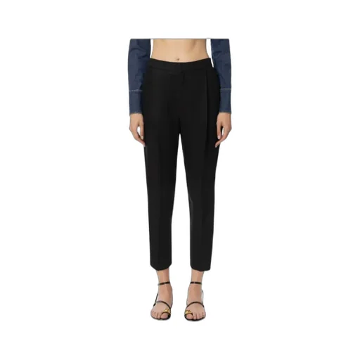 Pleats Gabardine Trousers
