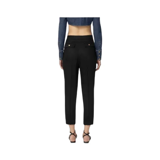 Pleats Gabardine Trousers