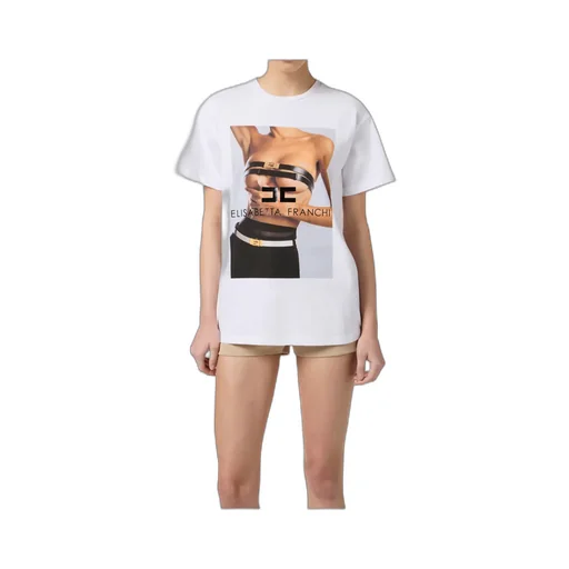 Photographic Print Logo T-Shirt