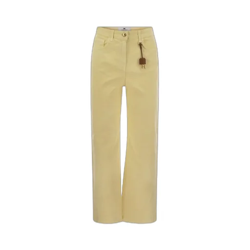 Logo Charm Straight Leg Jeans