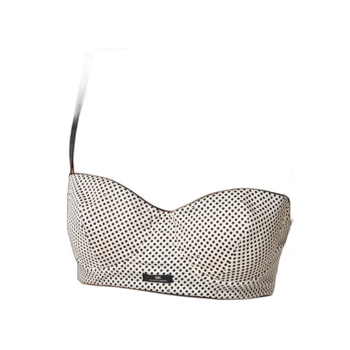 Polka Dot Print Bra