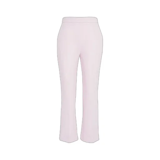 Logo Plaque CrÊPe Cropped Trousers