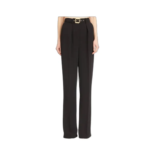 Belt Detailed Lightweight CrÊPe Trousers