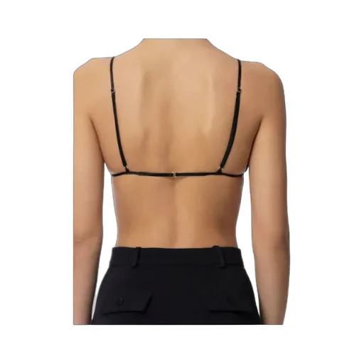 Bra In Satin And Tulle