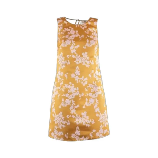 Floral Printed Sleeveless Dress