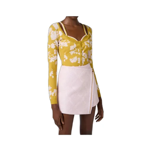 Floral Jacquard Cardigan
