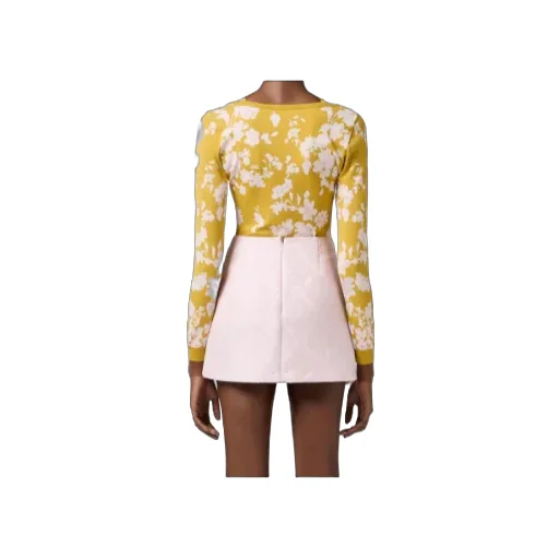 Floral Jacquard Cardigan