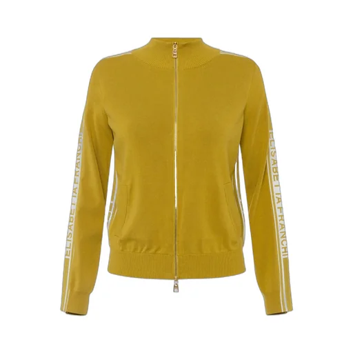 Zip-Up High Neck Cardigan