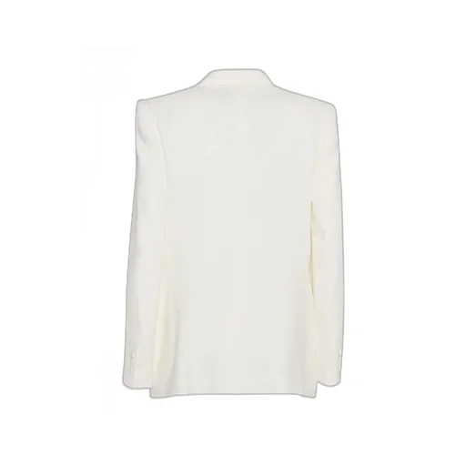 Double-Breasted Gabardine Jacket