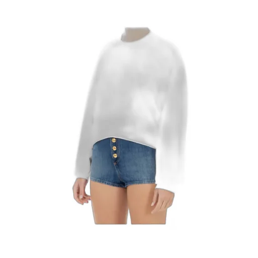 Maxi Logo Embossed Sweatshirt