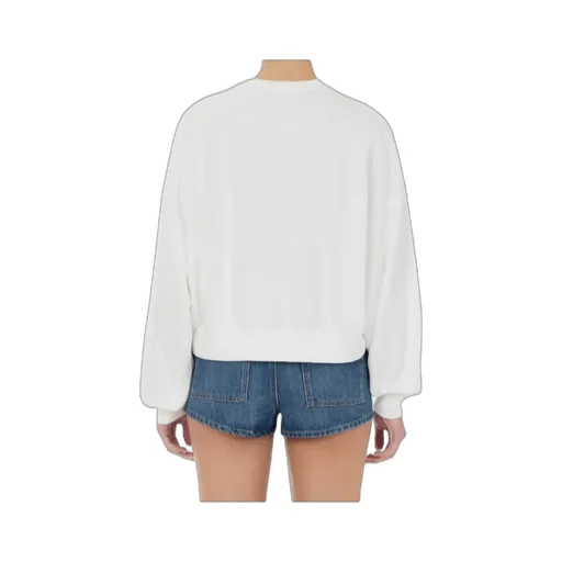 Maxi Logo Embossed Sweatshirt
