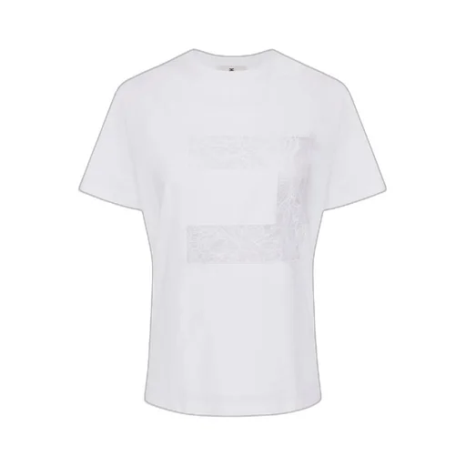 Macro Logo Voile Jersey T-Shirt