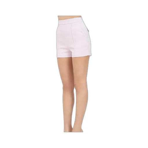 Contrasted Piping CrÊPe Shorts