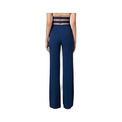 Logo Plaque CrÊPe Trousers