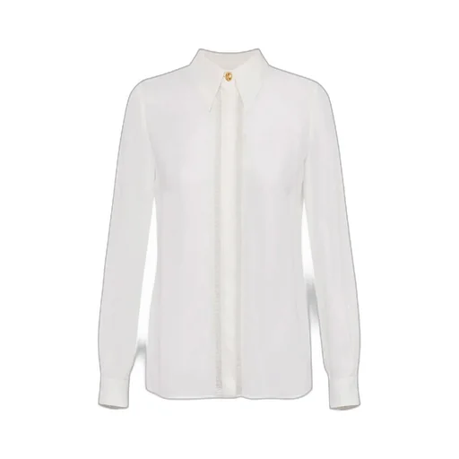 Lettering Bands Georgette Blouse