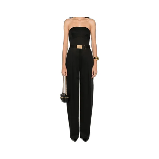 Crossover-Laces Jumpsuit