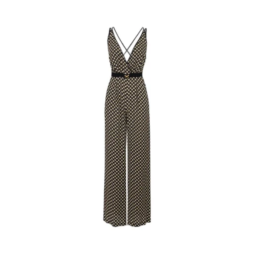 Georgette Diamond Printed Jumpsuit