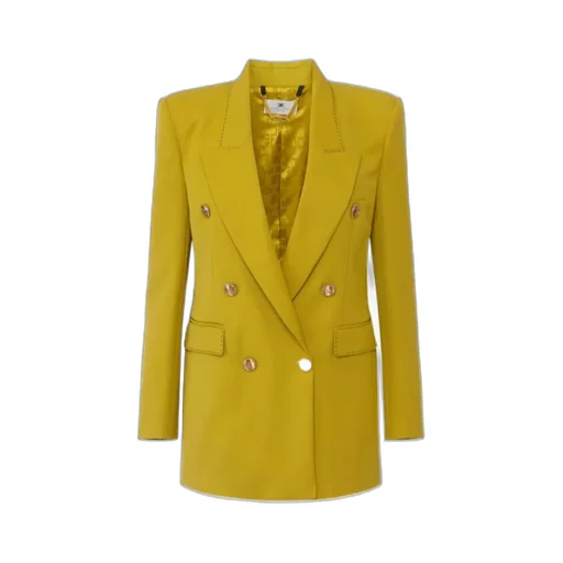 Contrast Topstitched Cool Jacket