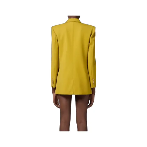Contrast Topstitched Cool Jacket