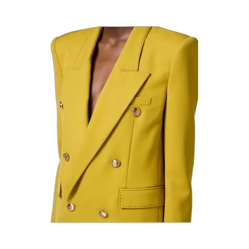 Contrast Topstitched Cool Jacket