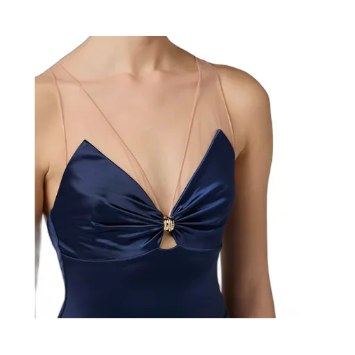 Tulle-Straps Bodysuit