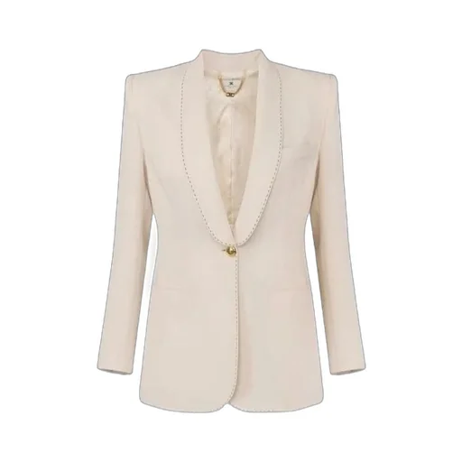 Single-Breasted Tailored Blazer