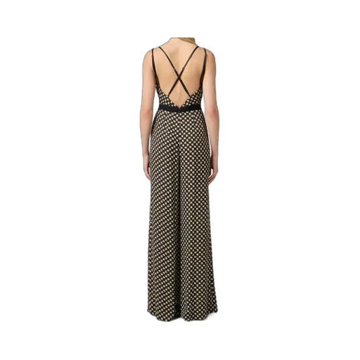 Georgette Diamond Printed Jumpsuit