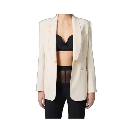 Single-Breasted Tailored Blazer