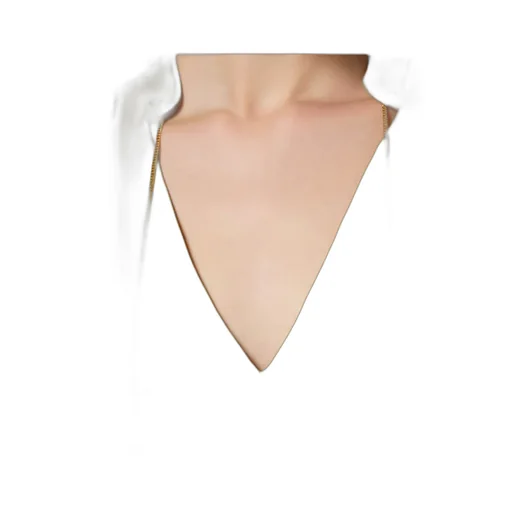 Logo Pendant V-Neck Shirt