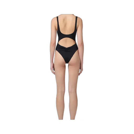 Knot Detailed Cut-Out Swimsuit