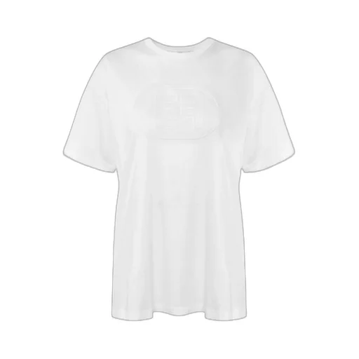 Logo Embossed Jersey T-Shirt
