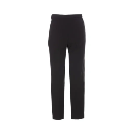 Embellished Horsebit Piping Trousers