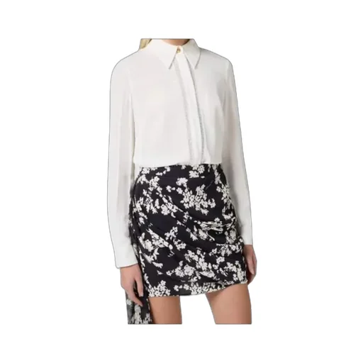 Lettering Bands Georgette Blouse