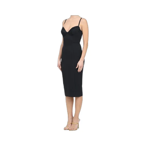 Satin Bows CrÊPe Dress