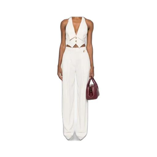 Straight-Leg Tailored Trousers