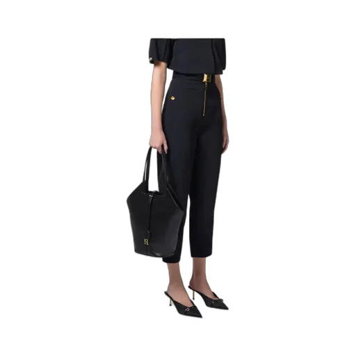 Technical Voile Belted Trousers