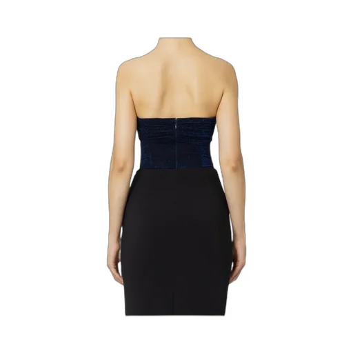 Pleated Lulex Knitted One-Piece