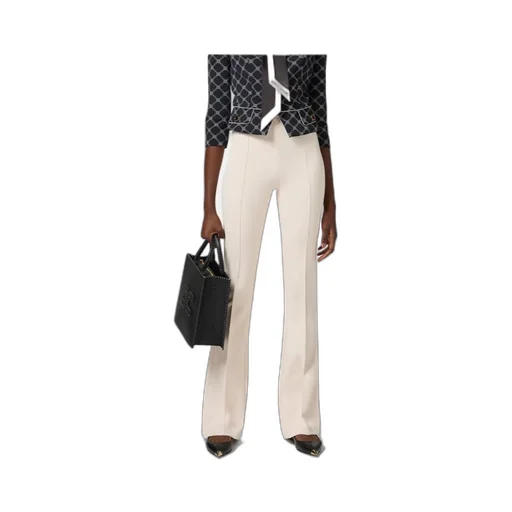 CrÊPe Bell-Bottom Trousers