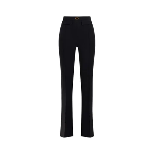 Logo Plaque CrÊPe Trousers