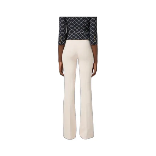 CrÊPe Bell-Bottom Trousers