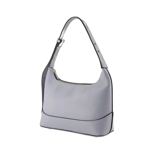 Loop Pebbled Zipped Hobo Bag