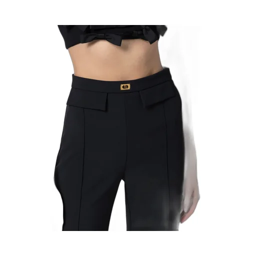 Logo Plaque CrÊPe Trousers