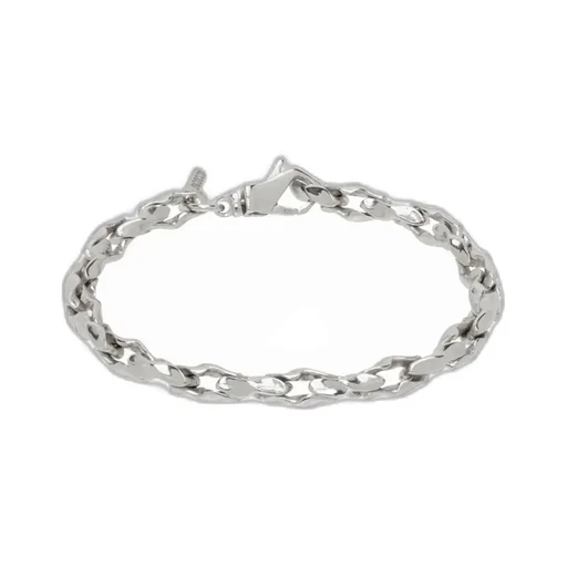 Hammered Chain Bracelet
