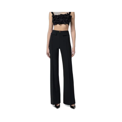 Logo Plaque CrÊPe Trousers