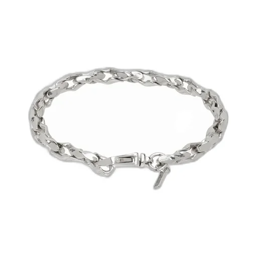 Hammered Chain Bracelet